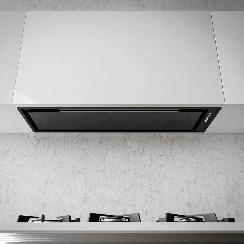 Sirius SL-927 ANTI-DROP 52 cm fekete kürtőbe építhető páraelszívó Azonnali szállítás
