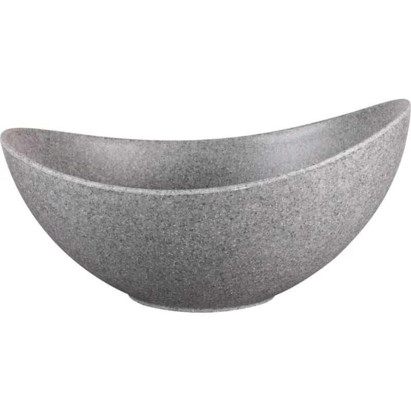 Szezonális akció CHURCHILL Buffet Melamine Moonstone tál, űrtartalom 4,50 liter, gránit