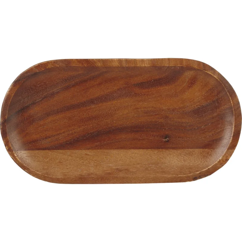A termék neve németből magyarra fordítva CHURCHILL Alchemy Moonstone fa tálca, hossza 290 mm, szélessége 150 mm. Outlet