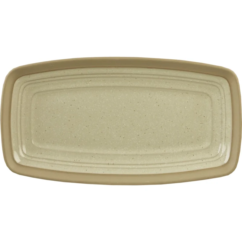 Korlátozott ajánlat CHURCHILL Art de Cuisine Igneous lapos, téglalap alakú tányér, hossza 290 mm