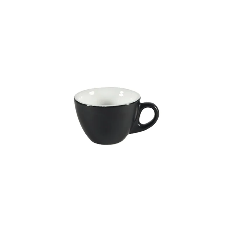 Outlet CHURCHILL Art de Cuisine Menu Shades Espresso csésze, térfogat 0,085 liter, fekete