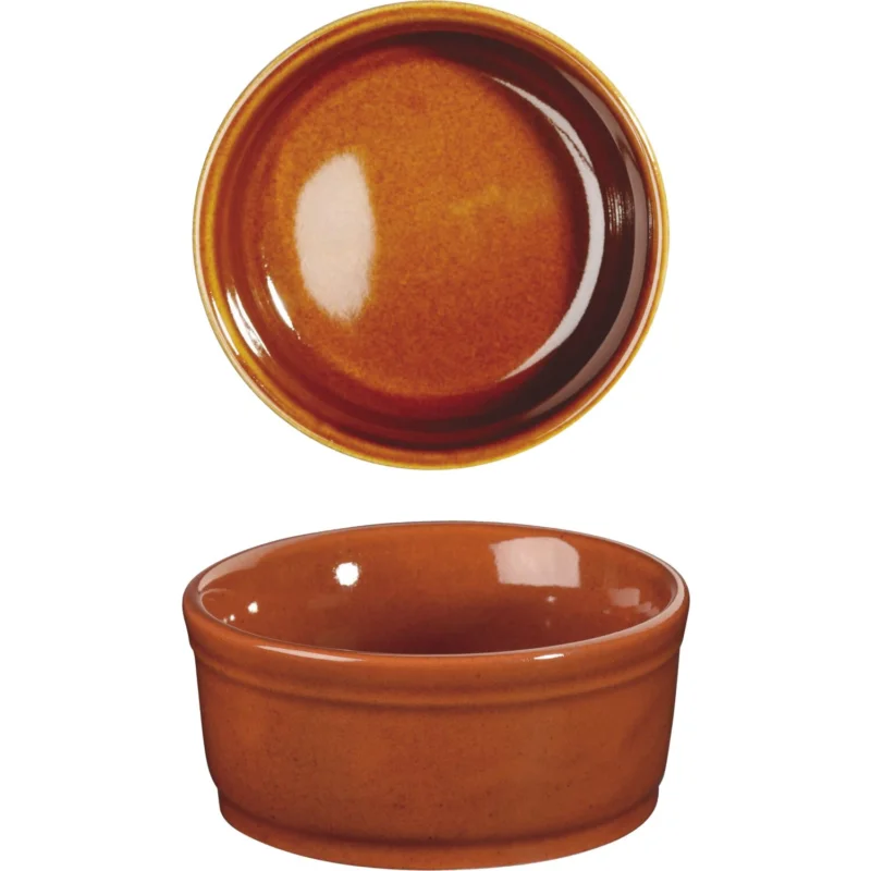 Prémium CHURCHILL Art de Cuisine Rustica Tál, ø 65 mm, terracotta