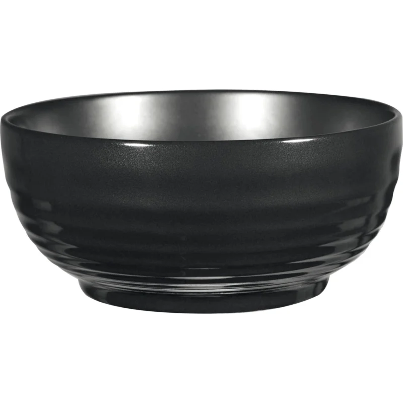Árcsökkenés CHURCHILL Art de Cuisine Rustics tál, ø 210 mm, fekete