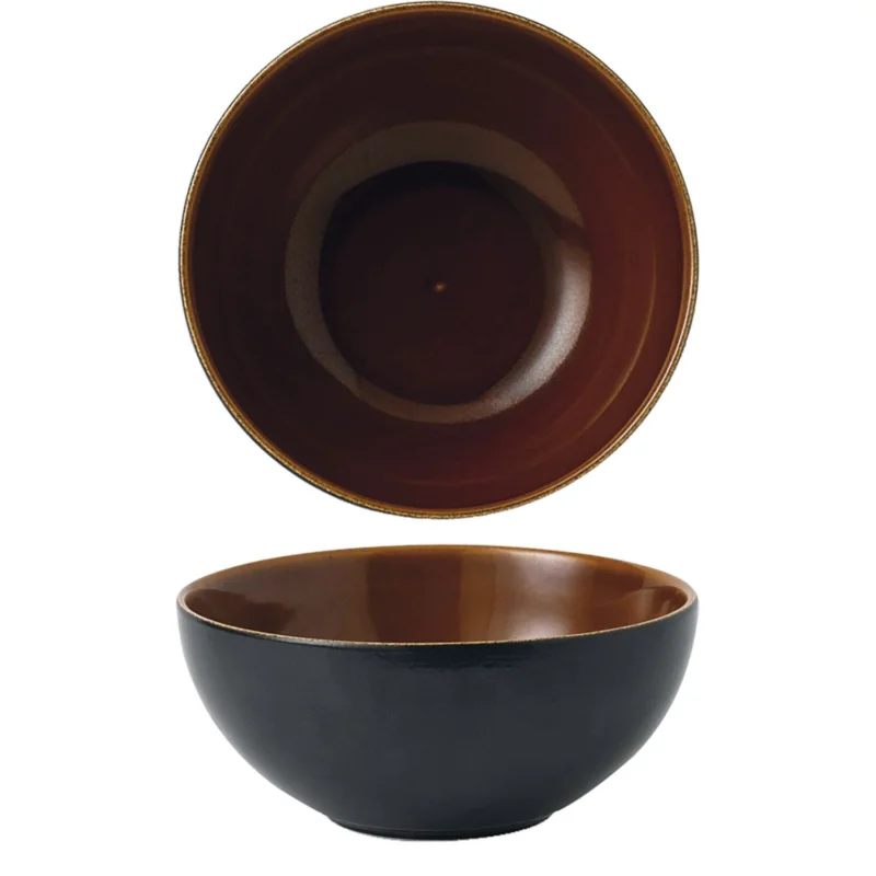 Kihagyhatatlan ajánlat CHURCHILL Nourish Tokyo Black tál, űrtartalom 1,07 liter, átmérő 183 mm
