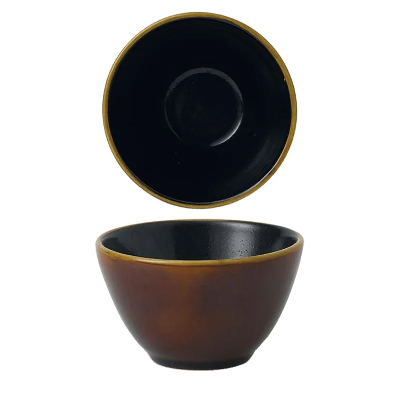 Outlet CHURCHILL Nourish Siena Brown tál, űrtartalom 0,24 liter, átmérő 102 mm