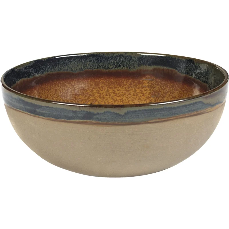 Tál, SERAX Surface L, 23,5 cm, rusty barna Akció