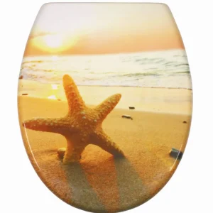 Olcsóbb Schütte WC ülőke SEA STAR Duroplast, Soft Close
