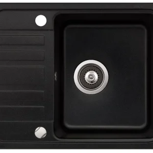 Konyhai mosogató, Aquasanita Notus 575.5E black metallic Vedd meg most