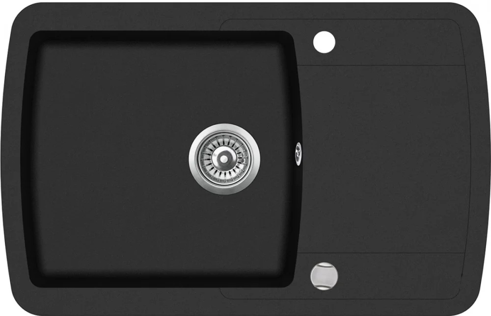Konyhai mosogató, Aquasanita Lira 780.0E black metallic Vedd meg most