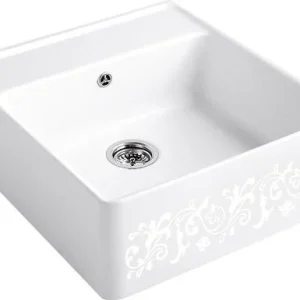Outlet Konyhai mosogató, Villeroy & Boch Single 595 White Pearl