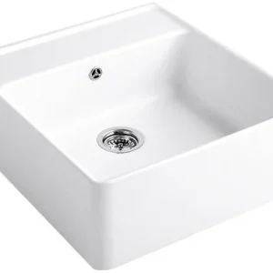 Konyhai mosogató, Villeroy & Boch Single 595 fehér kerámia Gyors kiszállítás