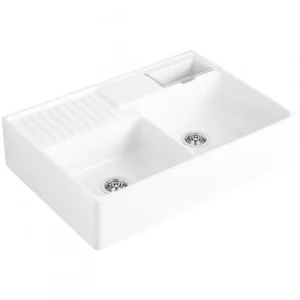 Csak ma Konyhai mosogató, Villeroy & Boch Double 895.2 fehér kerámia