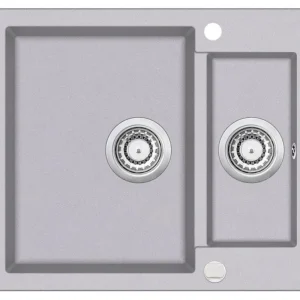 Konyhai mosogató, Aquasanita Tesa 580.1E alumetallic Olcsóbb