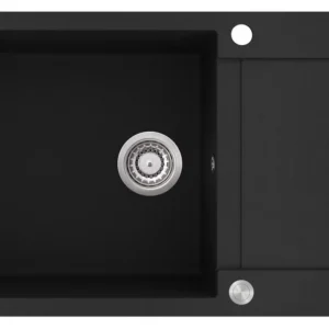 Exkluzív ajánlat Konyhai mosogató, Aquasanita Tesa 860.0E black metallic