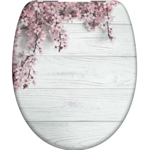 Schütte WC ülőke FLOWERS&WOOD Duroplast, Soft Close Azonnali szállítás