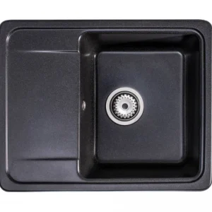 Vedd meg online Konyhai mosogató, Granisil Cortes 570.5 Black metallic