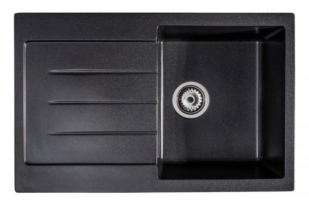 Konyhai mosogató, Granisil Gradiz 765.0 Black metallic Legnépszerűbb