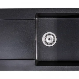 Konyhai mosogató, Granisil Proba 765.0 Black metallic Azonnali szállítás