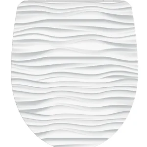 Biztonságos vásárlás Schütte WC ülőke WHITE WAVE Duroplast HG, Soft Close
