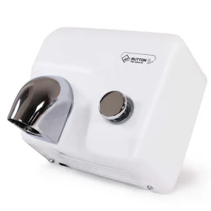 Vedd meg most Forrólevegős kézszárító, Jet Dryer BUTTON, fehér fém