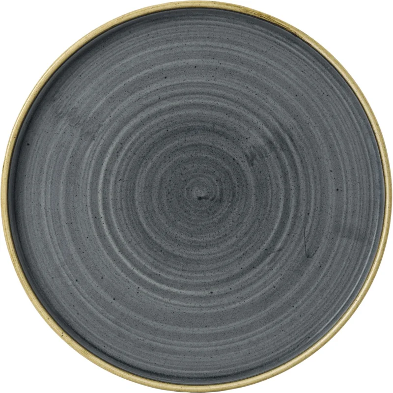 Árcsökkenés CHURCHILL Stonecast Blueberry lapos tányér, ø 210 mm