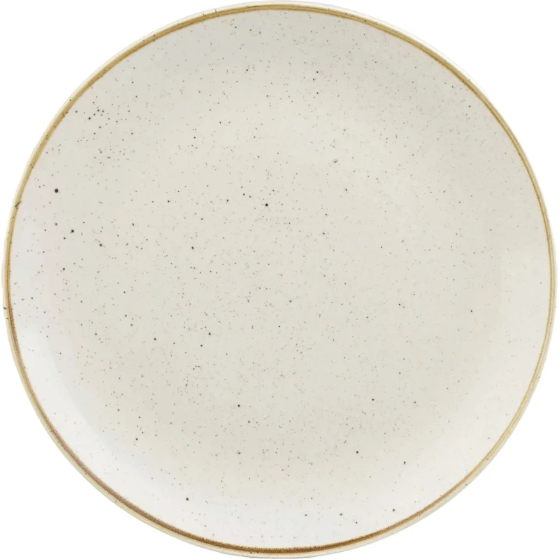 Legjobb ár CHURCHILL Stonecast Barley White lapos tányér, coup, Ø 324 mm