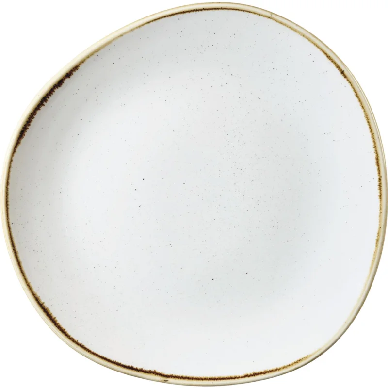 Ajánlat CHURCHILL Stonecast Barley White lapos tányér, organikus, ø 286 mm