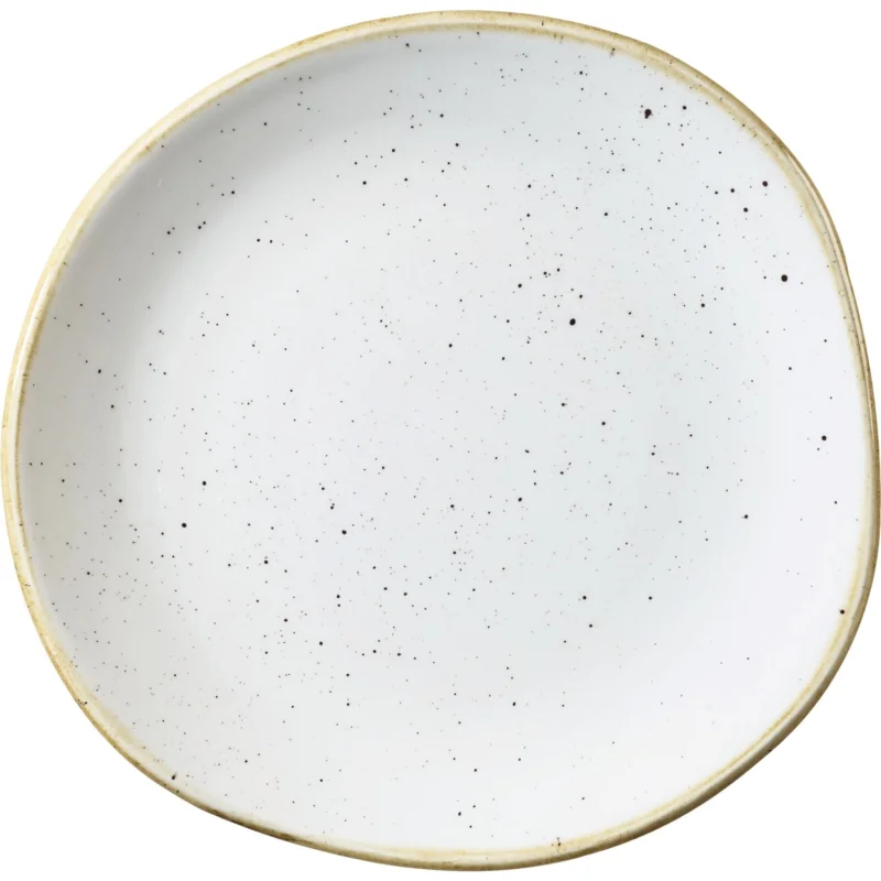 CHURCHILL Stonecast Barley White lapos tányér, organikus, ø 186 mm Szezonális akció