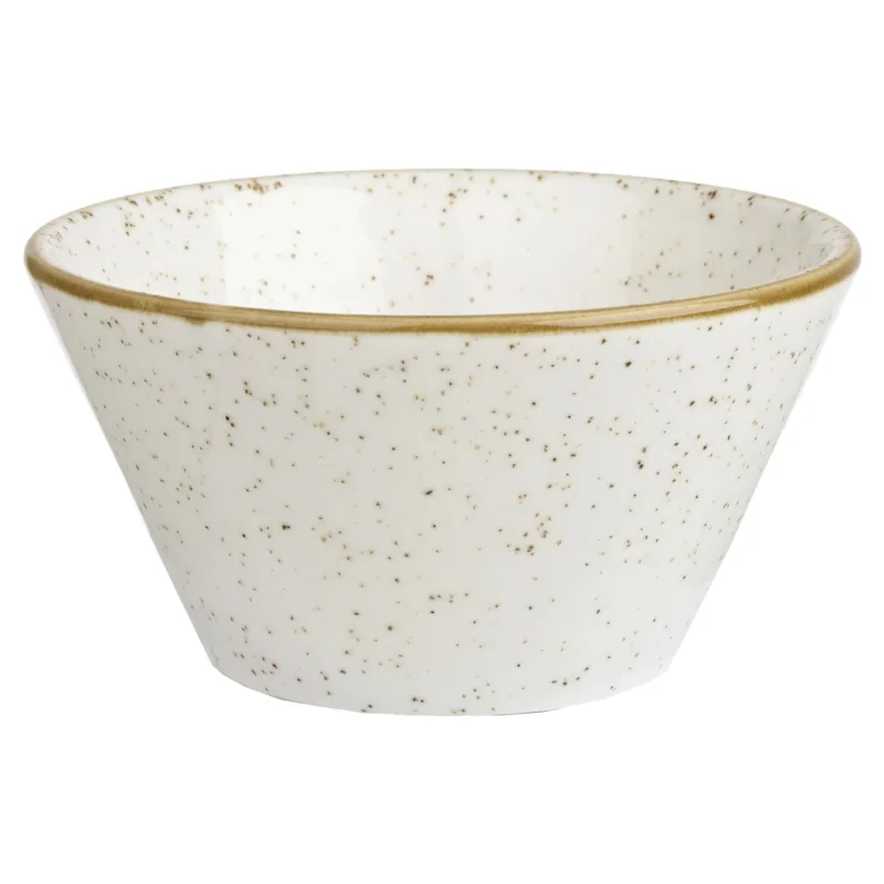 Expressz kézbesítés CHURCHILL Stonecast Barley White tál, Ø 121 mm