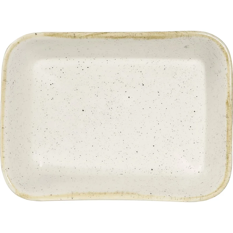 Korlátozott ajánlat CHURCHILL Stonecast Barley White Lasagneforma, hossza 160 mm