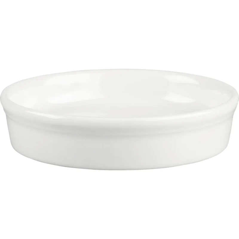 Exkluzív ajánlat CHURCHILL Mediterrán Sütőforma, űrtartalom 0,198 liter, átmérő 130 mm, fehér