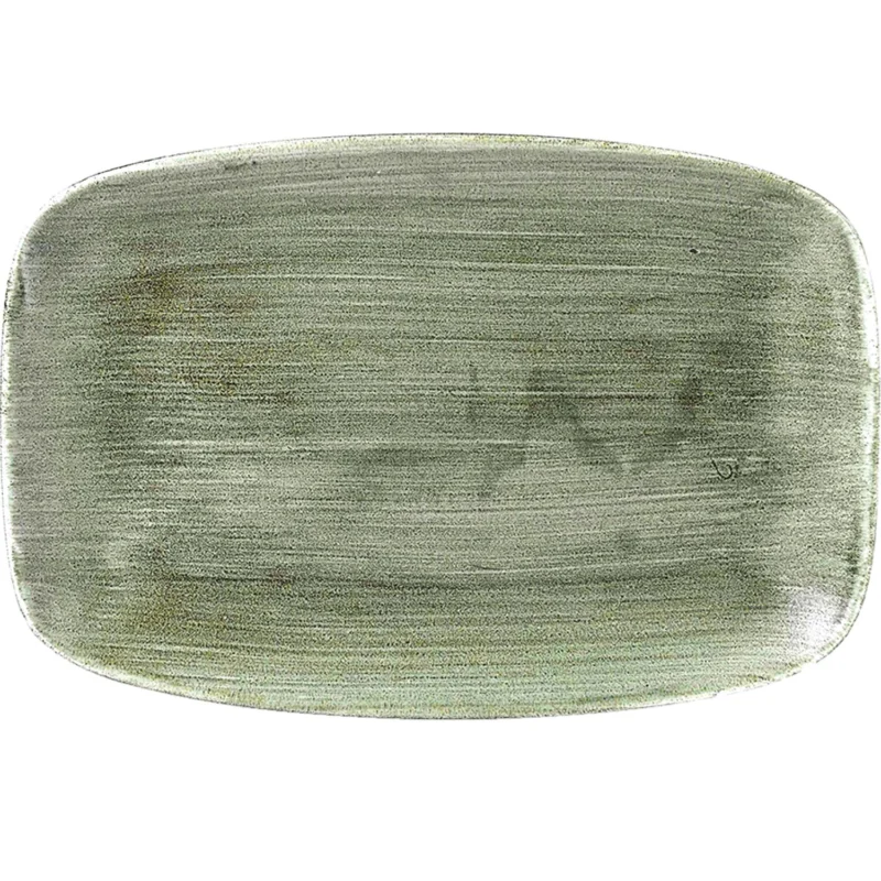 Vedd meg most CHURCHILL Stonecast Burnished Green lapos tányér, téglalap alakú, hossza 355 mm