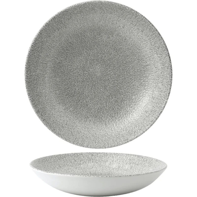 CHURCHILL Raku Jasper Grey mély tányér, coup, ø 248 mm Akciós ár