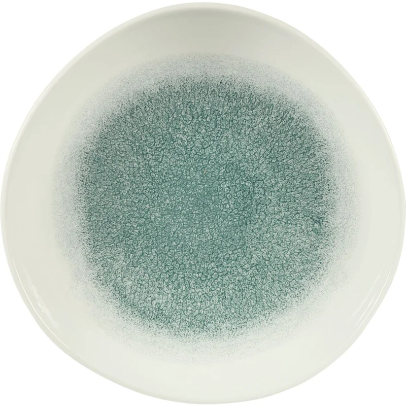 CHURCHILL Raku Jade green lapos tányér, organikus, ø 286 mm Vedd meg online