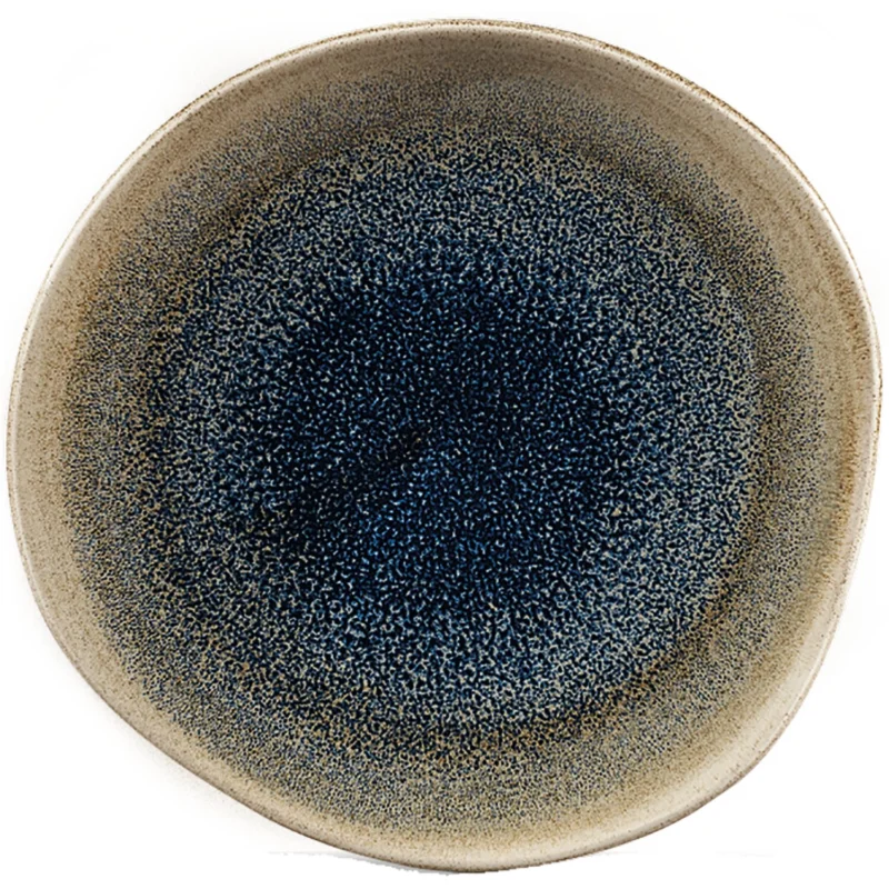Expressz kézbesítés CHURCHILL Stonecast Aqueous Bayou lapos tányér, organikus, ø 186 mm
