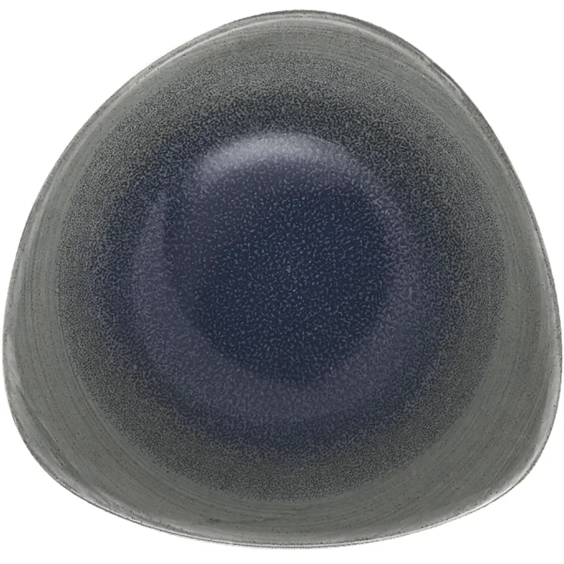 CHURCHILL Stonecast Aqueous Fjord Mély tányér, háromszög alakú, ø 185 mm Expressz szállítás