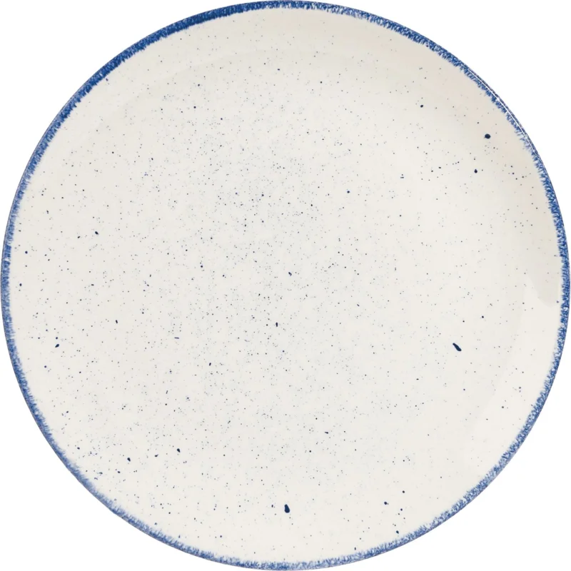 Korlátozott ajánlat CHURCHILL Stonecast Hints Buffet Indigo Blue lapos tányér, coup, ø 260 mm