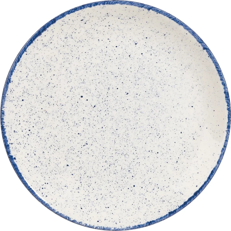 CHURCHILL Stonecast Hints Buffet Indigo Blue lapos tányér, coup, ø 165 mm Árcsökkenés