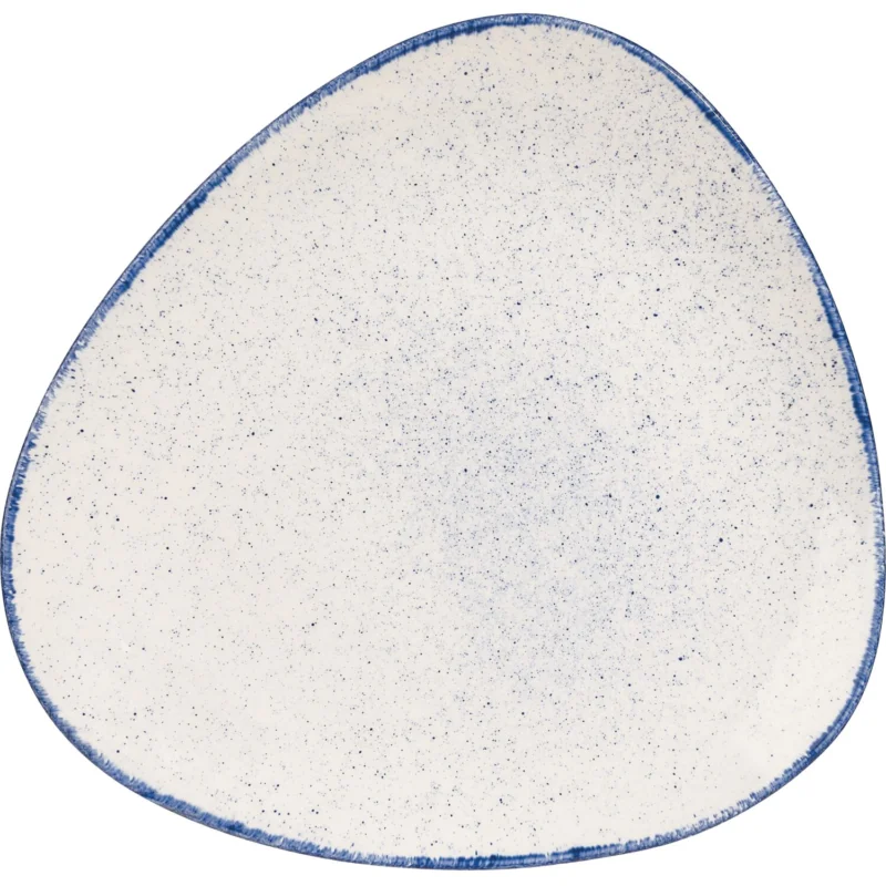 Kihagyhatatlan ajánlat CHURCHILL Stonecast Hints Buffet Indigo Blue lapos tányér, Ø 229 mm