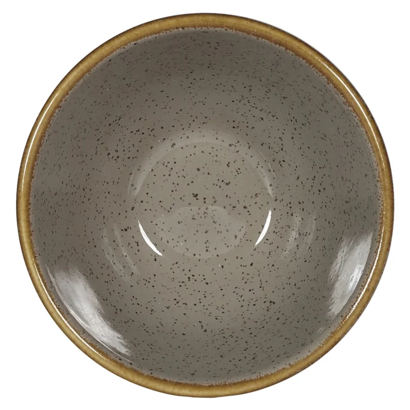 CHURCHILL Stonecast Peppercorn Grey tál, űrtartalom 0,11 liter, átmérő 85 mm Azonnali szállítás