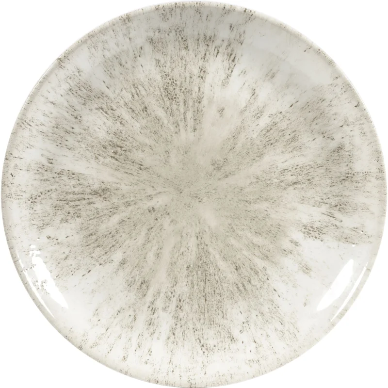 Utolsó esély CHURCHILL Stone Agate grey lapos tányér, ovál, ø 288 mm
