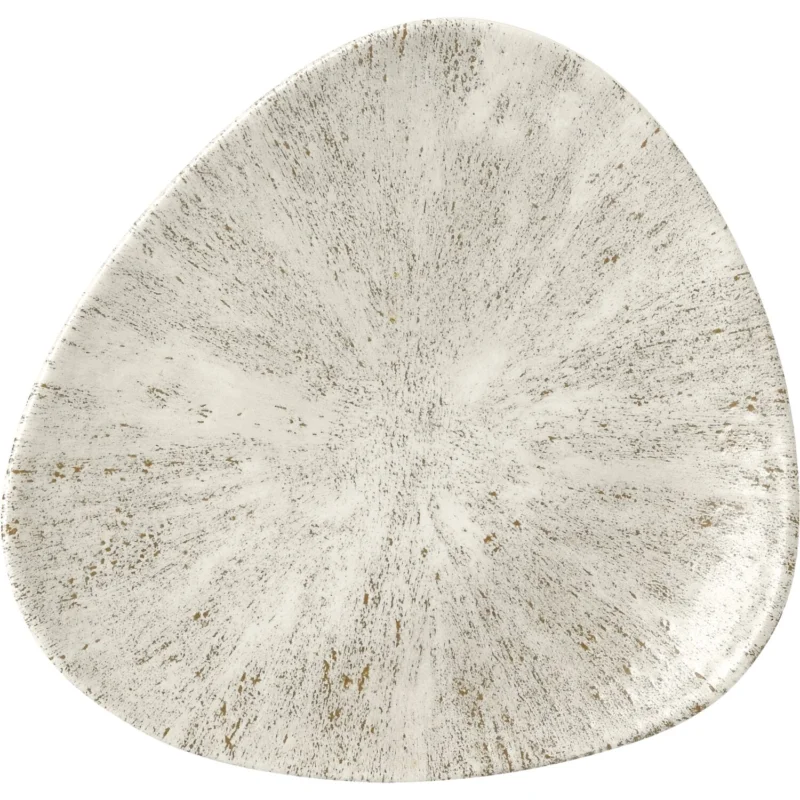 CHURCHILL Stone Aged grey lapos tányér, háromszög, ø 192 mm Vedd meg online