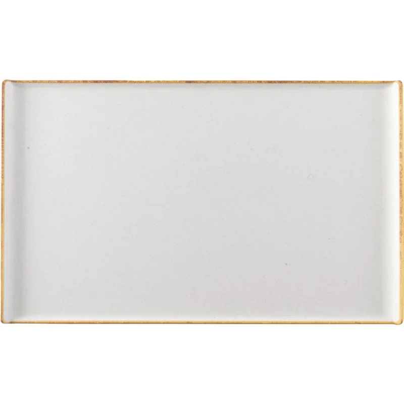 CHURCHILL Stonecast Melamine Büfé tál, Hossza 530 mm, Szélessége 325 mm Azonnali szállítás
