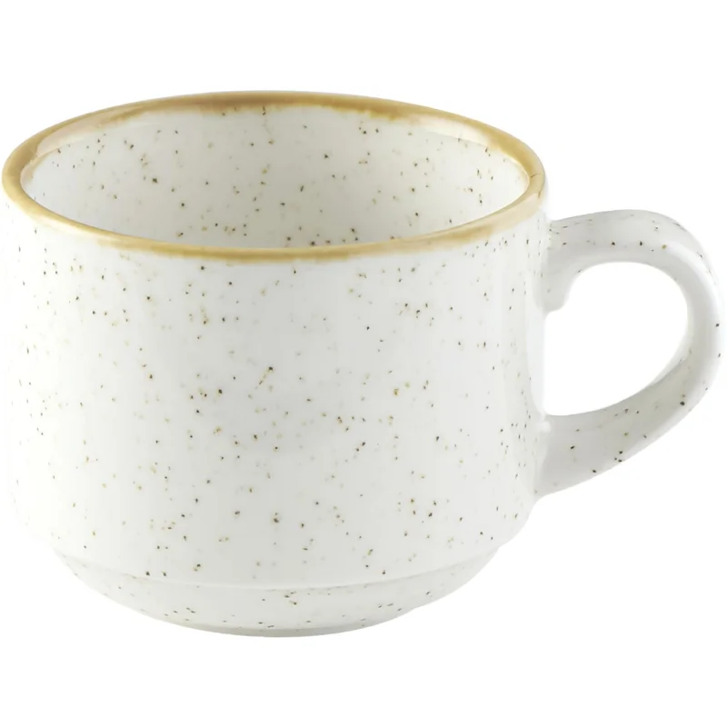 Biztonságos fizetés A termék neve magyarul CHURCHILL Stonecast Barley White Kávéscsésze, űrtartalom 0,22 liter.