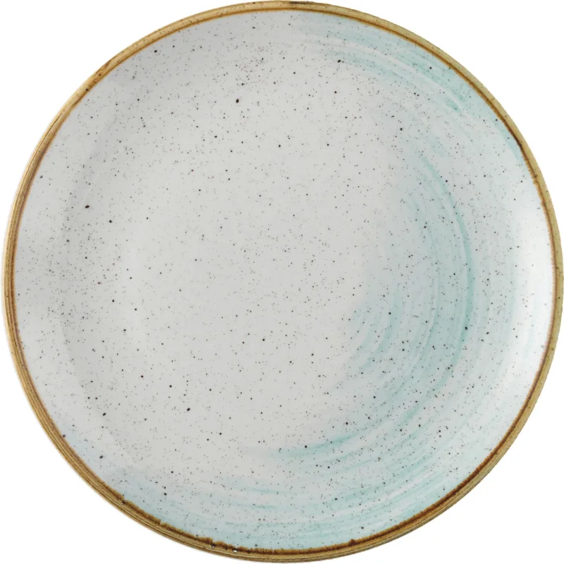 Különleges ajánlat Lapos tányér Churchill Stonecast Duck Egg Blue, coupe, ø 260 mm