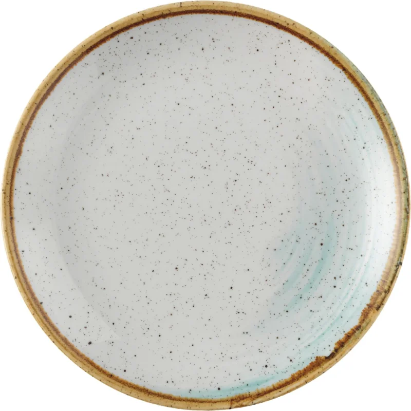 CHURCHILL Stonecast Accents Duck Egg Blue lapos tányér, coup, ø 165 mm Gyors kiszállítás