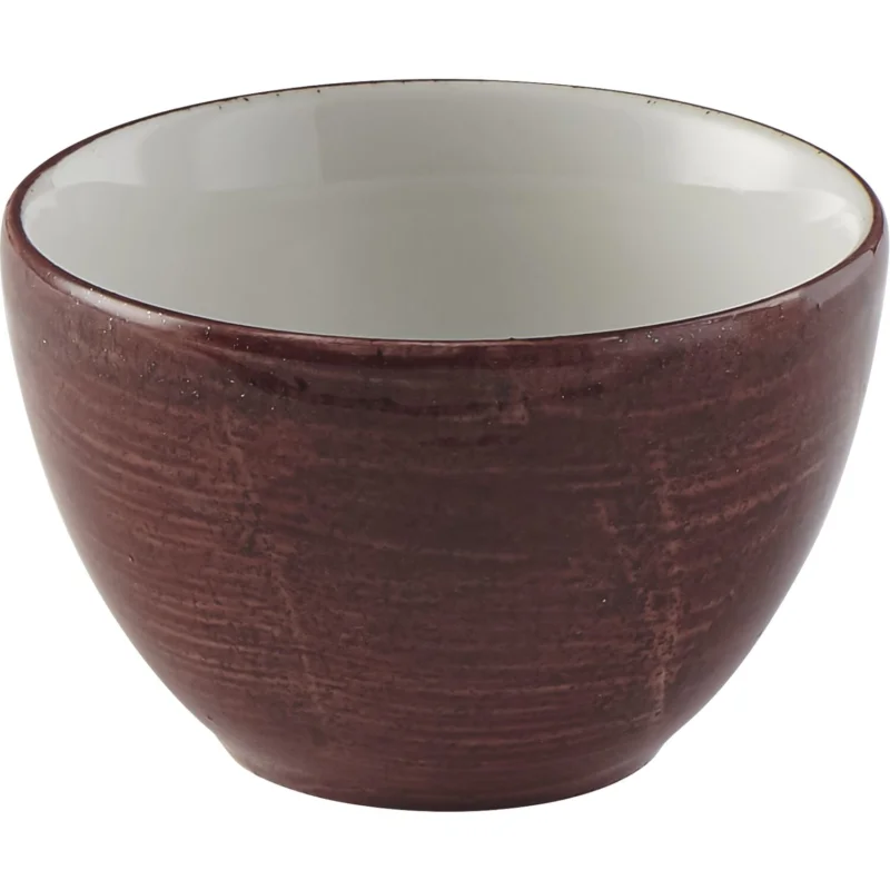 Outlet A termék neve németből magyarra így fordítható "CHURCHILL Stonecast Rust Red tál, űrtartalom 0,227 liter, magasság 62 mm"