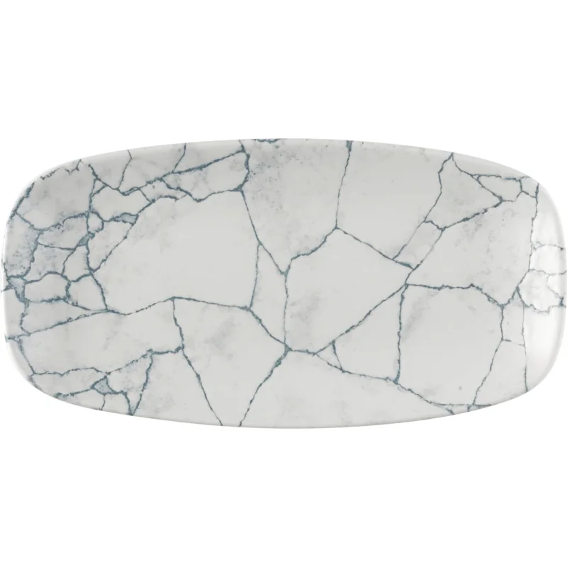 CHURCHILL Kintsugi Gyöngyház Szürke Lapos tányér, hossza 298 mm Nézd meg most