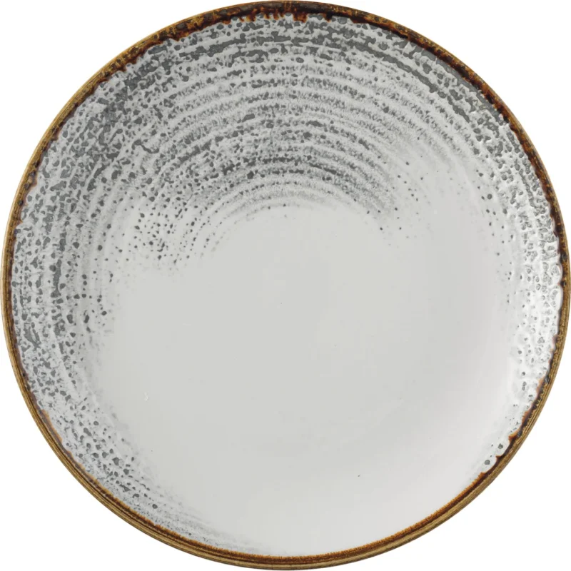 Nézd meg most CHURCHILL Homespun Accents Jasper Grey lapos tányér, coup, ø 260 mm