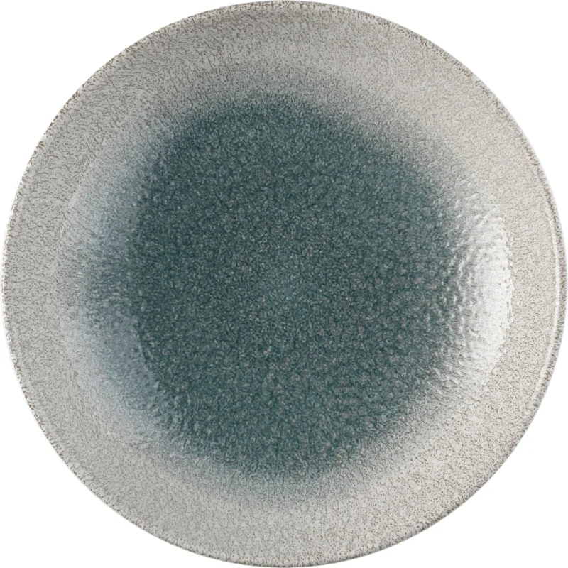CHURCHILL Raku Agate Topaz lapos tányér, coup, ø 260 mm Outlet